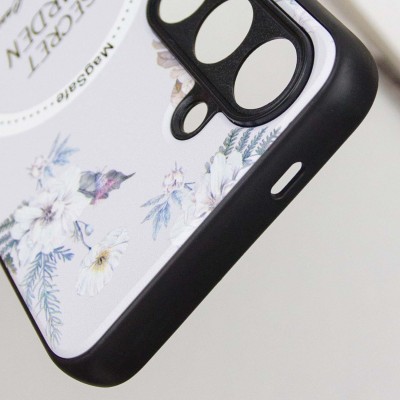 TPU+PC чохол Secret Garden with MagFit для Samsung Galaxy S24 White TPU+PC чохол Secret Garden with MagFit для Samsung Galaxy S24 White