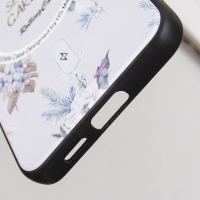 TPU+PC чохол Secret Garden with MagFit для Samsung Galaxy S24 White TPU+PC чохол Secret Garden with MagFit для Samsung Galaxy S24 White