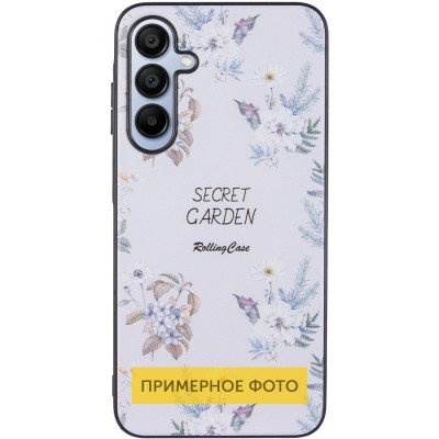 TPU+PC чохол Secret Garden для Samsung Galaxy A06 White