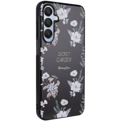 TPU+PC чохол Secret Garden для Samsung Galaxy A15 4G/5G Black TPU+PC чохол Secret Garden для Samsung Galaxy A15 4G/5G Black