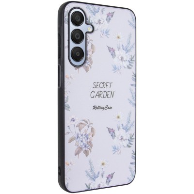TPU+PC чохол Secret Garden для Samsung Galaxy A15 4G/5G White TPU+PC чохол Secret Garden для Samsung Galaxy A15 4G/5G White