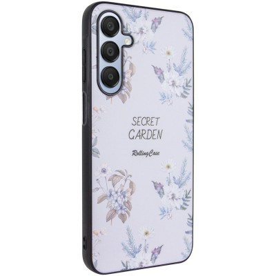 TPU+PC чохол Secret Garden для Samsung Galaxy A25 5G White