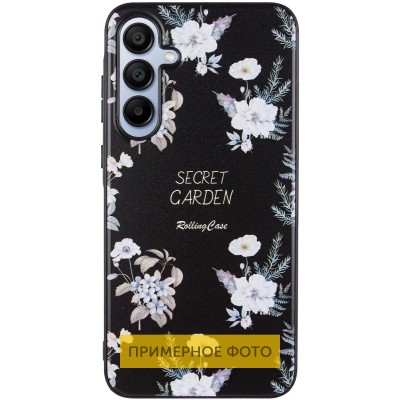 TPU+PC чохол Secret Garden для Xiaomi Redmi 14C / Poco C75 Black TPU+PC чохол Secret Garden для Xiaomi Redmi 14C / Poco C75 Black