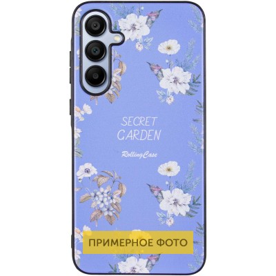 TPU+PC чохол Secret Garden для Xiaomi Redmi 14C / Poco C75 Lilac