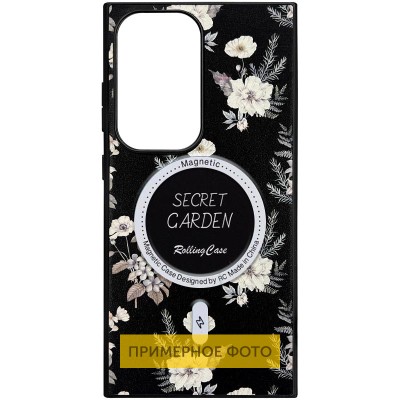 TPU+PC чохол Soft Secret Garden with MagFit для Samsung Galaxy S25 Black TPU+PC чохол Soft Secret Garden with MagFit для Samsung Galaxy S25 Black