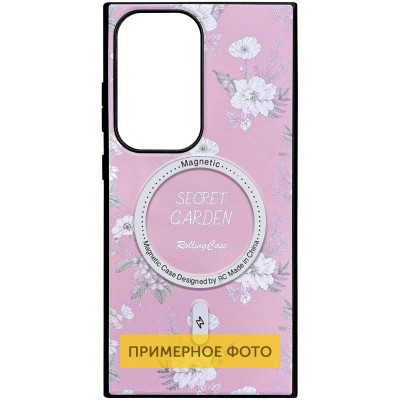 TPU+PC чохол Soft Secret Garden with MagFit для Samsung Galaxy S25 Pink TPU+PC чохол Soft Secret Garden with MagFit для Samsung Galaxy S25 Pink