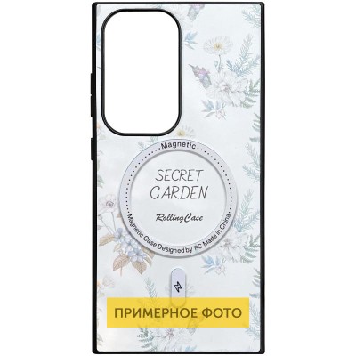 TPU+PC чохол Soft Secret Garden with MagFit для Samsung Galaxy S25+ White TPU+PC чохол Soft Secret Garden with MagFit для Samsung Galaxy S25+ White