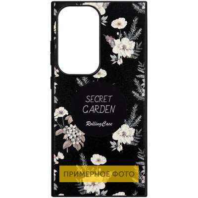 TPU+PC чохол Soft Secret Garden для Samsung Galaxy A35 Black TPU+PC чохол Soft Secret Garden для Samsung Galaxy A35 Black