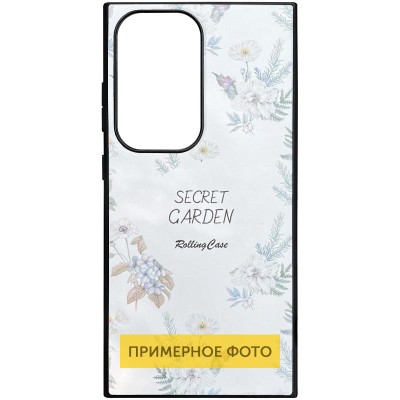 TPU+PC чохол Soft Secret Garden для Samsung Galaxy A35 White