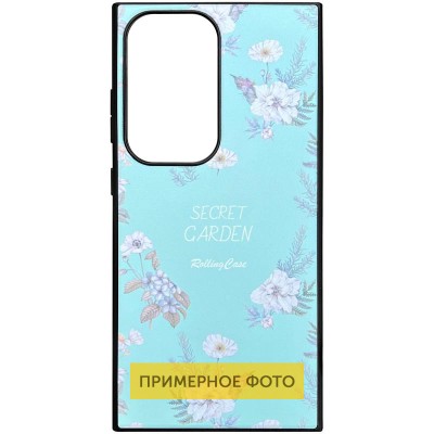 TPU+PC чохол Soft Secret Garden для Samsung Galaxy A36 5G Mint