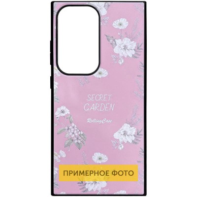 TPU+PC чохол Soft Secret Garden для Xiaomi Redmi Note 14 4G (Int. version) Pink