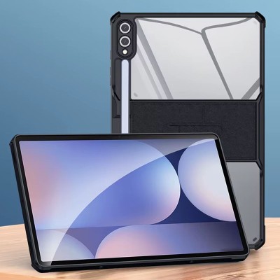 TPU+PC чохол Xundd Stand c посиленими кутами для Samsung Galaxy Tab S10+ / S9+ (12.4") Чорний TPU+PC чохол Xundd Stand c посиленими кутами для Samsung Galaxy Tab S10+ / S9+ (12.4") Чорний
