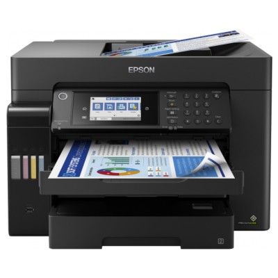 БФП ink color A3 Epson EcoTank L15160 32_32 ppm Fax DADF Duplex USB Ethernet Wi-Fi 4 inks Pigment (C11CH71404) БФП ink color A3 Epson EcoTank L15160 32_32 ppm Fax DADF Duplex USB Ethernet Wi-Fi 4 inks Pigment (C11CH71404)