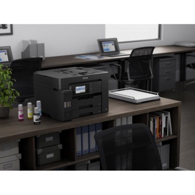 БФП ink color A3 Epson EcoTank L15160 32_32 ppm Fax DADF Duplex USB Ethernet Wi-Fi 4 inks Pigment (C11CH71404) БФП ink color A3 Epson EcoTank L15160 32_32 ppm Fax DADF Duplex USB Ethernet Wi-Fi 4 inks Pigment (C11CH71404)