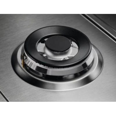 Варильна поверхня Electrolux газова, 75см, чавун, нерж (KGS75362XX)