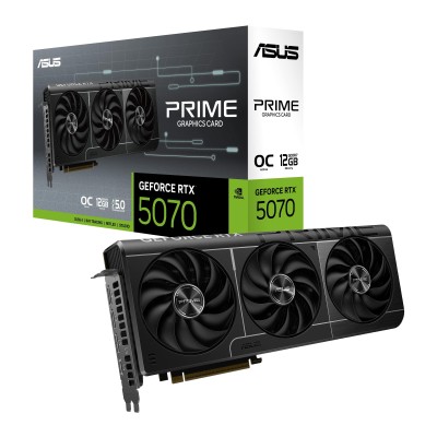Відеокарта ASUS GeForce RTX 5070 12GB GDDR7 OC PRIME-RTX5070-O12G (90YV0M10-M0NA00) Відеокарта ASUS GeForce RTX 5070 12GB GDDR7 OC PRIME-RTX5070-O12G (90YV0M10-M0NA00)