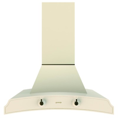 Витяжка Gorenje купольна, 60см, 621м3ч, бежевий (DK63MCLI)
