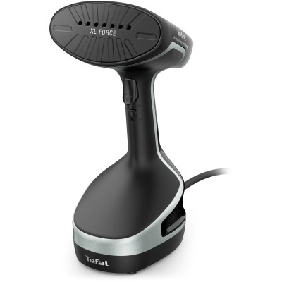 Відпарювач Tefal компактний Access Steam Force, 2000Вт, 200мл, постійна пара - 30гр, керам. підошва, чорно-сірий (DT8270E1) Відпарювач Tefal компактний Access Steam Force, 2000Вт, 200мл, постійна пара - 30гр, керам. підошва, чорно-сірий (DT8270E1)