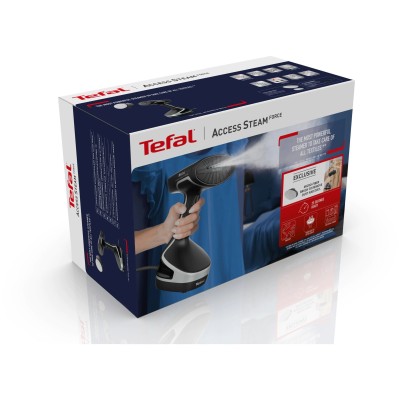 Відпарювач Tefal компактний Access Steam Force, 2000Вт, 200мл, постійна пара - 30гр, керам. підошва, чорно-сірий (DT8270E1) Відпарювач Tefal компактний Access Steam Force, 2000Вт, 200мл, постійна пара - 30гр, керам. підошва, чорно-сірий (DT8270E1)