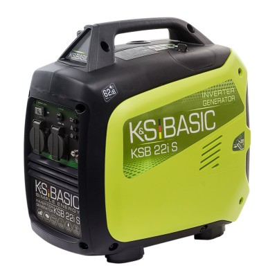 Генератор бензиновий інверторний Konner&Sohnen KSB 22i S, 230В, 2.0кВт, ручний запуск, 15.6кг (KSB22IS) Генератор бензиновий інверторний Konner&Sohnen KSB 22i S, 230В, 2.0кВт, ручний запуск, 15.6кг (KSB22IS)
