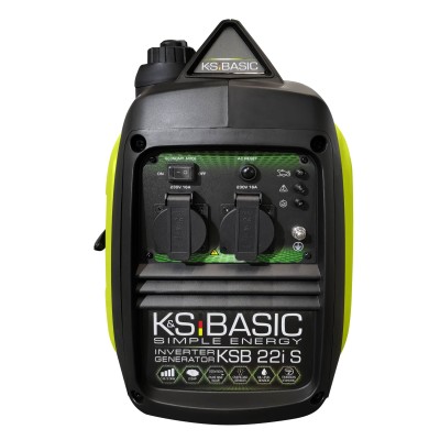 Генератор бензиновий інверторний Konner&Sohnen KSB 22i S, 230В, 2.0кВт, ручний запуск, 15.6кг (KSB22IS) Генератор бензиновий інверторний Konner&Sohnen KSB 22i S, 230В, 2.0кВт, ручний запуск, 15.6кг (KSB22IS)