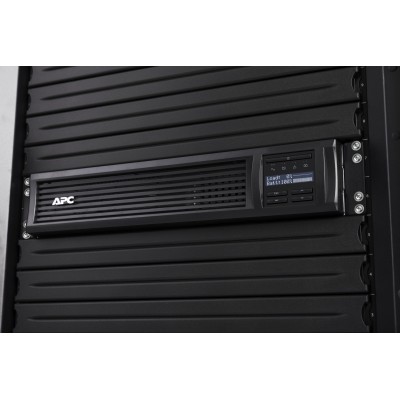 Джерело безперебійного живлення APC Smart-UPS 2200VA/1980W, RM 2U, LCD, USB, SmartConnect, 8xC13, 2xC19 (SMT2200RMI2UC) Джерело безперебійного живлення APC Smart-UPS 2200VA/1980W, RM 2U, LCD, USB, SmartConnect, 8xC13, 2xC19 (SMT2200RMI2UC)