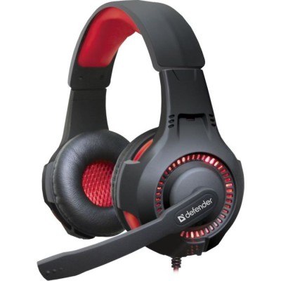 гарнітура DEFENDER Warhead G-450 2.3m червоно-чорний гарнітура DEFENDER Warhead G-450 2.3m червоно-чорний
