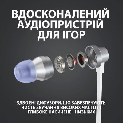 гарнітура LOGITECH G333 White (981-000930) гарнітура LOGITECH G333 White (981-000930)