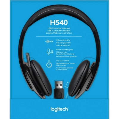 гарнітура LOGITECH Гарнитура Stereo Headset H540 гарнітура LOGITECH Гарнитура Stereo Headset H540