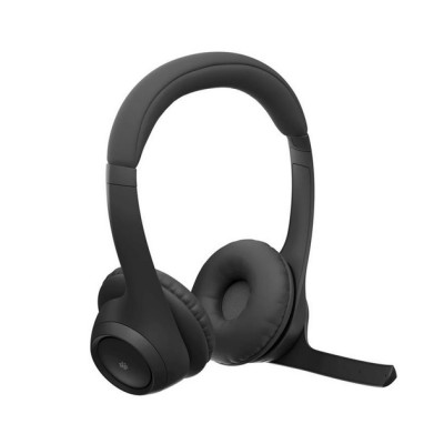Головні бездротові навушники накладні з вбудованим мікрофоном LOGITECH Zone 305 - MIDNIGHT BLACK - 2.4GHZ/BT - PLUGC - EMEA28-93 Головні бездротові навушники накладні з вбудованим мікрофоном LOGITECH Zone 305 - MIDNIGHT BLACK - 2.4GHZ/BT - PLUGC - EMEA28-93