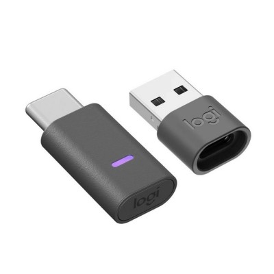 Головні бездротові навушники накладні з вбудованим мікрофоном LOGITECH Zone 305 - MIDNIGHT BLACK - 2.4GHZ/BT - PLUGC - EMEA28-93 Головні бездротові навушники накладні з вбудованим мікрофоном LOGITECH Zone 305 - MIDNIGHT BLACK - 2.4GHZ/BT - PLUGC - EMEA28-93