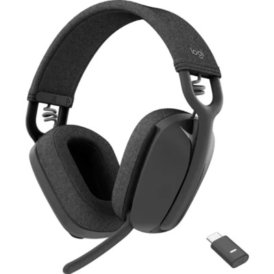 Головні бездротові навушники накладні з вбудованим мікрофоном LOGITECH Zone Vibe Wireless UC headset - GRAPHITE ZOOM GOOGLE Головні бездротові навушники накладні з вбудованим мікрофоном LOGITECH Zone Vibe Wireless UC headset - GRAPHITE ZOOM GOOGLE