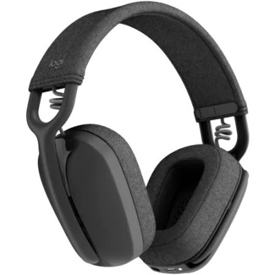 Головні бездротові навушники накладні з вбудованим мікрофоном LOGITECH Zone Vibe Wireless UC headset - GRAPHITE ZOOM GOOGLE Головні бездротові навушники накладні з вбудованим мікрофоном LOGITECH Zone Vibe Wireless UC headset - GRAPHITE ZOOM GOOGLE