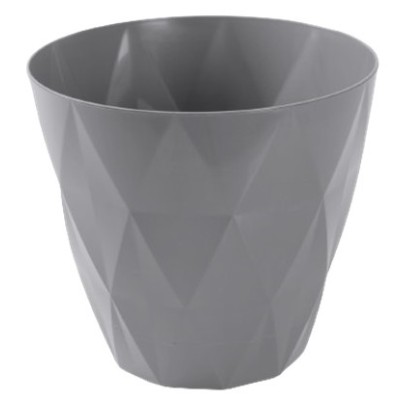 Горщик для квітів VIOLET HOUSE 0199 PRIZMA GREY із внут.зливом води 3 л. (0199 PRIZMA GREY д/квітів із внут.зливом води 3 л) Горщик для квітів VIOLET HOUSE 0199 PRIZMA GREY із внут.зливом води 3 л. (0199 PRIZMA GREY д/квітів із внут.зливом води 3 л)
