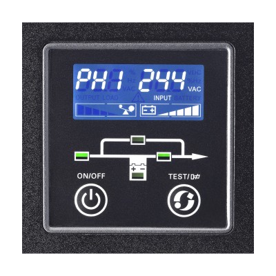 Джерело безперебійного живлення Eaton 9E, 6000VA/4800W, LCD, USB, RS232, Terminal in&out (9E6KI) Джерело безперебійного живлення Eaton 9E, 6000VA/4800W, LCD, USB, RS232, Terminal in&out (9E6KI)