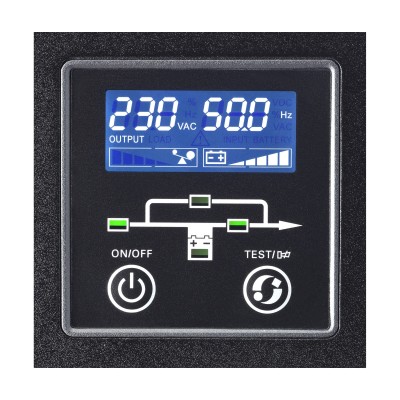 Джерело безперебійного живлення Eaton 9E, 6000VA/4800W, LCD, USB, RS232, Terminal in&out (9E6KI) Джерело безперебійного живлення Eaton 9E, 6000VA/4800W, LCD, USB, RS232, Terminal in&out (9E6KI)