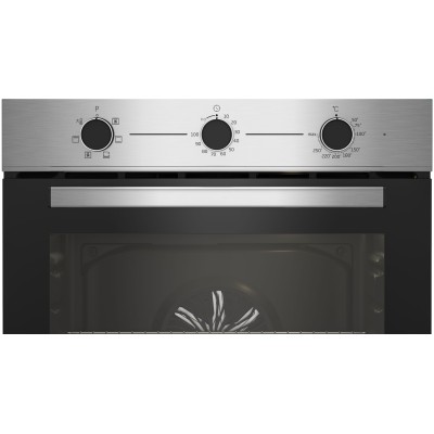 Духова шафа Beko електрична, 66л, A, конвекція, нерж (BBIE12100XC) Духова шафа Beko електрична, 66л, A, конвекція, нерж (BBIE12100XC)