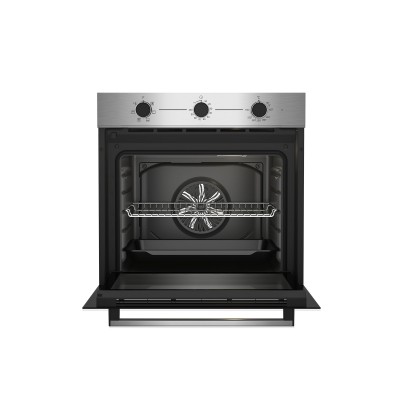 Духова шафа Beko електрична, 66л, A, конвекція, нерж (BBIE12100XC) Духова шафа Beko електрична, 66л, A, конвекція, нерж (BBIE12100XC)