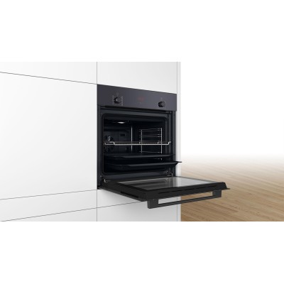 Духова шафа Bosch електрична, 66л, A, дисплей, конвекція, чорний (HBF512BB1T) Духова шафа Bosch електрична, 66л, A, дисплей, конвекція, чорний (HBF512BB1T)
