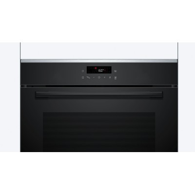 Духова шафа Bosch електрична, 71л, A+, дисплей, конвекція, піроліз, телескопічні направляючі, чорний (HBG272EB3) Духова шафа Bosch електрична, 71л, A+, дисплей, конвекція, піроліз, телескопічні направляючі, чорний (HBG272EB3)