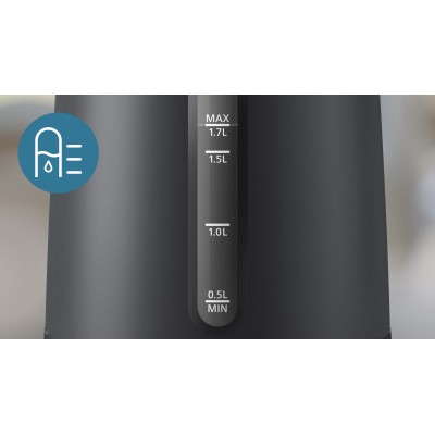 Електрочайник Philips Series 1000, Strix, пластик, мат, чорний (HD9314/90) Електрочайник Philips Series 1000, Strix, пластик, мат, чорний (HD9314/90)