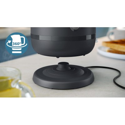 Електрочайник Philips Series 1000, Strix, пластик, мат, чорний (HD9314/90) Електрочайник Philips Series 1000, Strix, пластик, мат, чорний (HD9314/90)