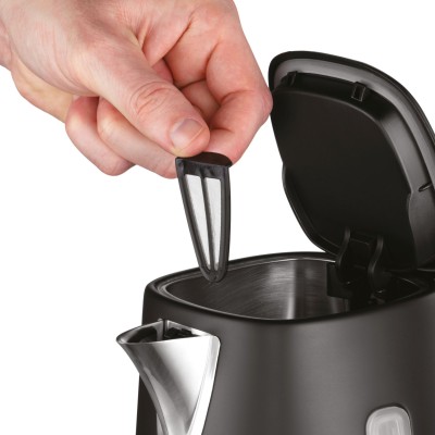 Електрочайник Russell Hobbs Matte Black 1.8л, Strix, метал, чорний (26140-70) Електрочайник Russell Hobbs Matte Black 1.8л, Strix, метал, чорний (26140-70)