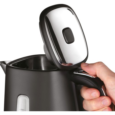 Електрочайник Russell Hobbs Matte Black 1.8л, Strix, метал, чорний (26140-70) Електрочайник Russell Hobbs Matte Black 1.8л, Strix, метал, чорний (26140-70)