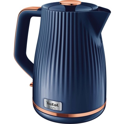 Електрочайник Tefal Loft 1.7л, Strix, пластик, синій (KO251430)