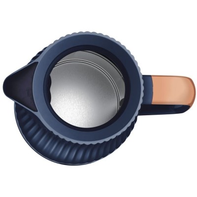 Електрочайник Tefal Loft 1.7л, Strix, пластик, синій (KO251430)