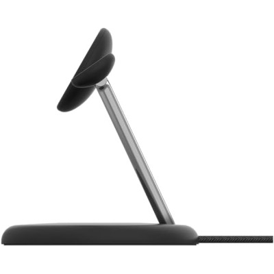 Зарядний пристрій бездротовий Belkin 3в1 Magnetic Adjustable Pad Qi2 15Вт, чорний (WIZ023VFBK) Зарядний пристрій бездротовий Belkin 3в1 Magnetic Adjustable Pad Qi2 15Вт, чорний (WIZ023VFBK)