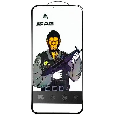 Захисне скло 5D Anti-static Matte (тех.пак) для Apple iPhone 11 Pro Max / XS Max (6.5") Чорний Захисне скло 5D Anti-static Matte (тех.пак) для Apple iPhone 11 Pro Max / XS Max (6.5") Чорний