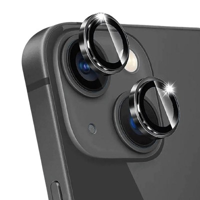Захисне скло Metal Classic на камеру (у упак.) для Apple iPhone 14 (6.1") / 14 Plus (6.7") Чорний / Midnight Захисне скло Metal Classic на камеру (у упак.) для Apple iPhone 14 (6.1") / 14 Plus (6.7") Чорний / Midnight
