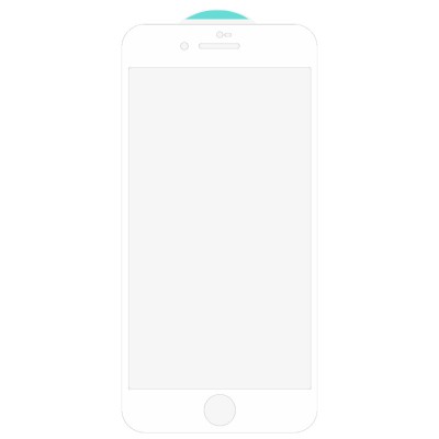 Захисне скло SKLO 3D для Apple iPhone 7 plus / 8 plus (5.5") Білий
